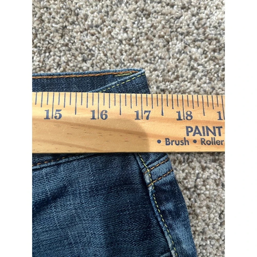Lucky Brand 361 Vintage Straight Jeans Mens 34x32 Dark Wash Denim Blue